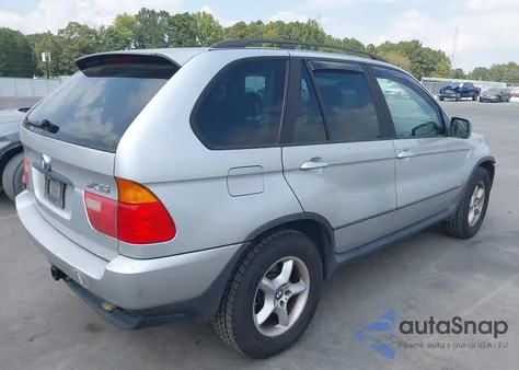 2002 BMW X5 3.0I from USA, damaged, VIN 5UXFA53552LP30790
